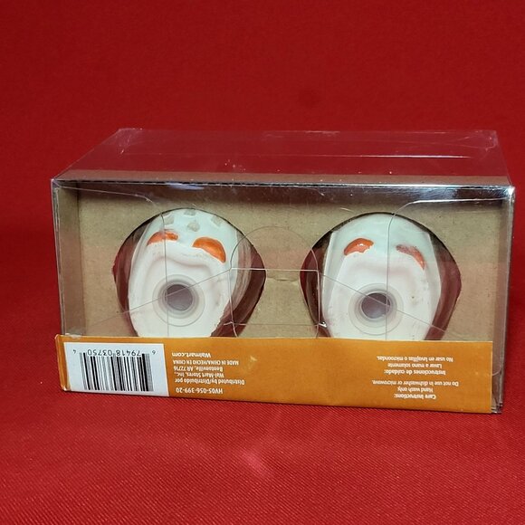 Vintage Owl Salt and Pepper Shakers Set of 2 NIB - Picture 4 of 15